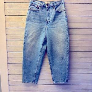 Madewell high waist balloon jeans NWT